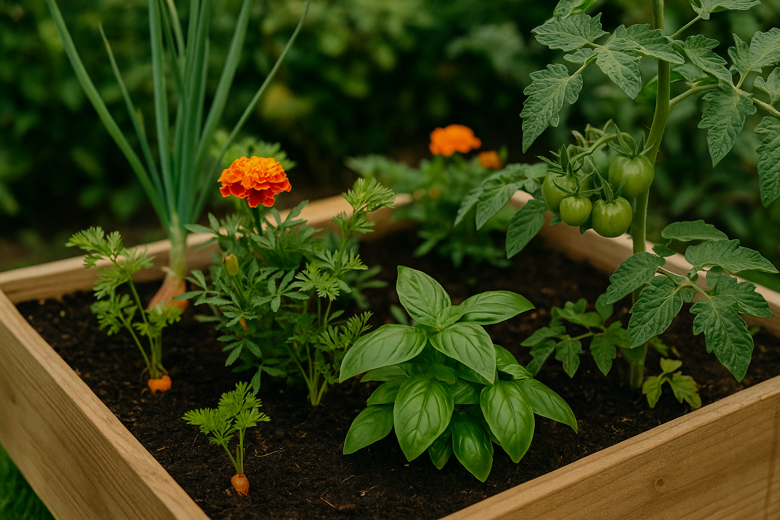 Companion planting cover