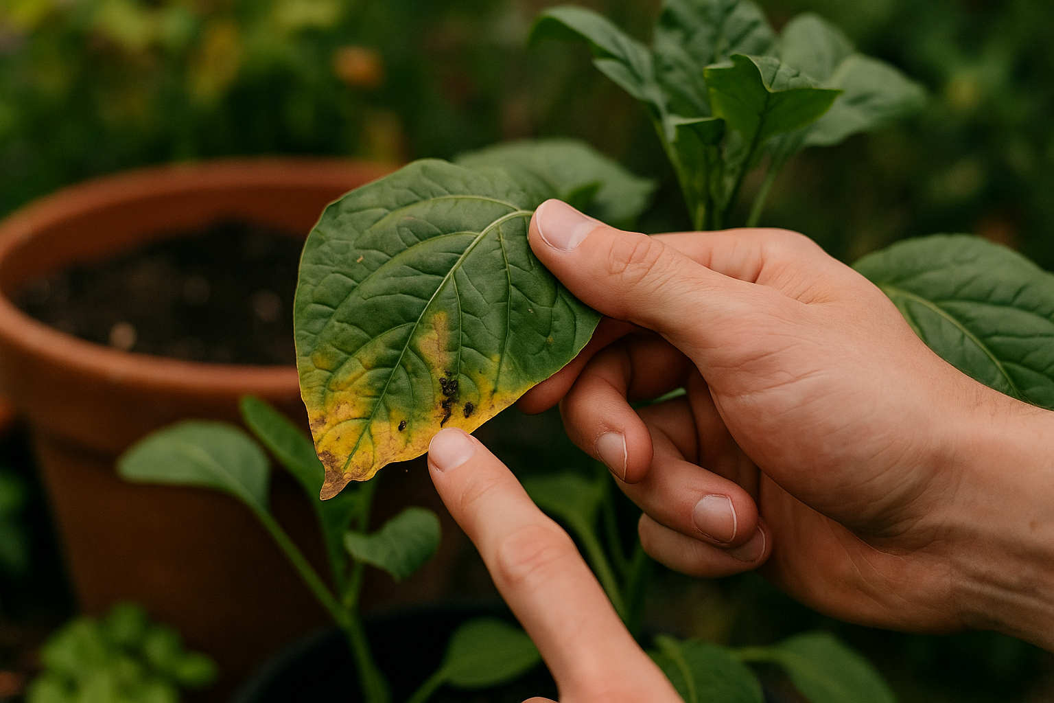 Diagnosing plant problems cover